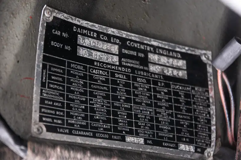 1967 Daimler 250 V8-Sold