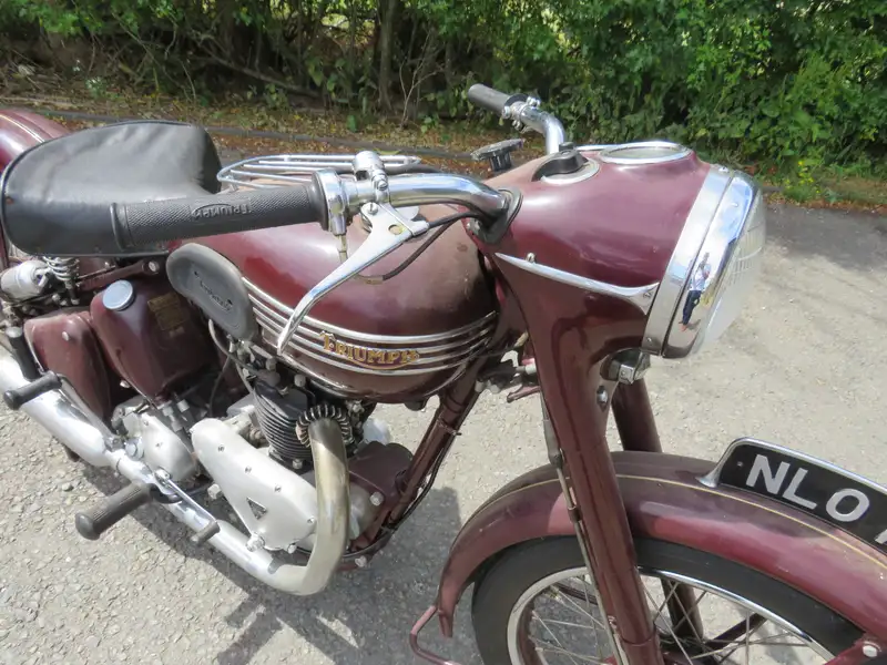 1953 Triumph 5T Speed Twin 498cc-Sold