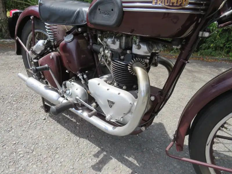 1953 Triumph 5T Speed Twin 498cc-Sold