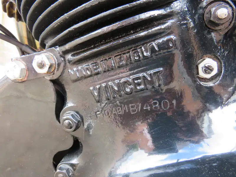 1950 Vincent Series C Black Shadow 998cc-Sold