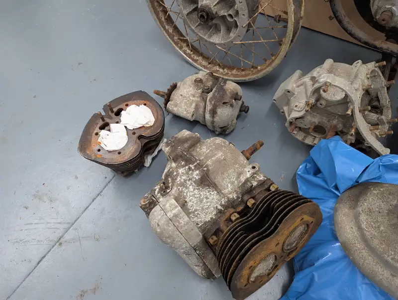 1971 Norton Commando 750 Restoration Project 750cc-Sold