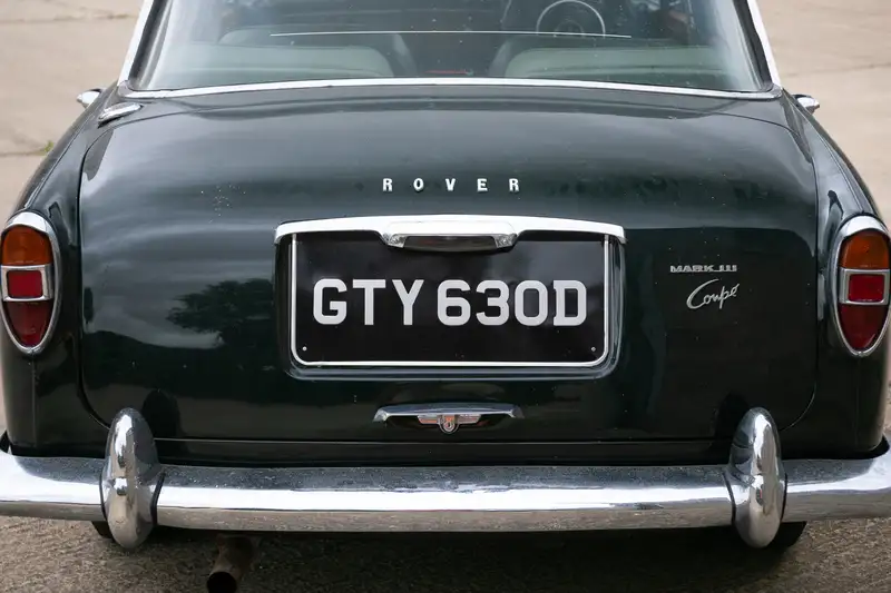 1966 Rover 3,000 P5 MKII Coupé - Manual Overdrive-For Sale
