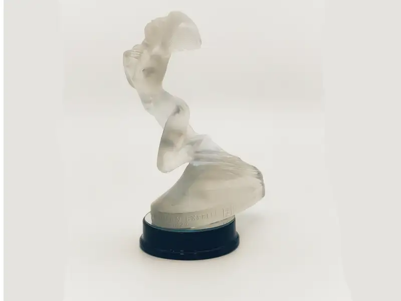 A rare René Lalique 'Cote D'Azur Pullman Express' Trophy-For Sale