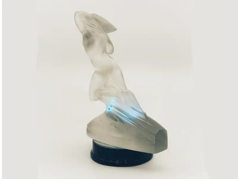 A rare René Lalique 'Cote D'Azur Pullman Express' Trophy-For Sale