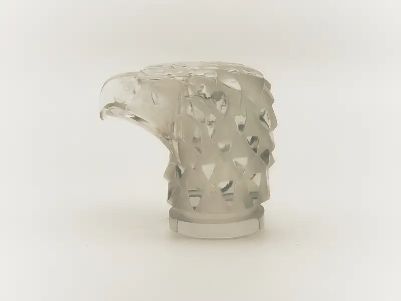 A Good Pre-War 'A Tete d'Aigle' Eagle Head Mascot by René La-For Sale