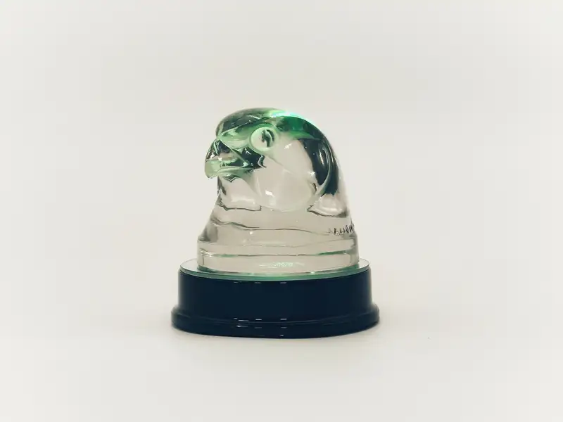 'Hawks Head' Mascot by René Lalique-For Sale