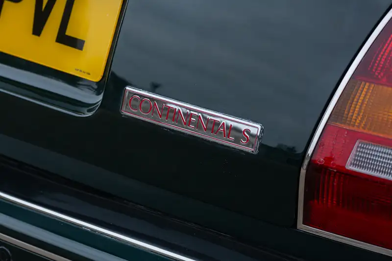 1996 Bentley Continental S-For Sale