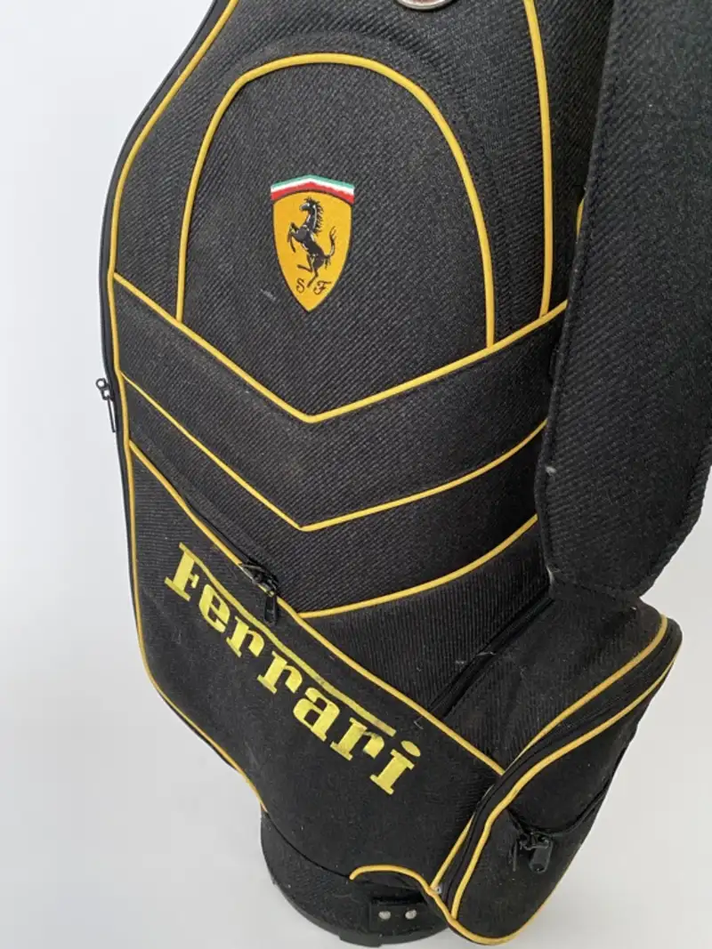 1990s Ferrari Team Golf Cart Bag -For Sale