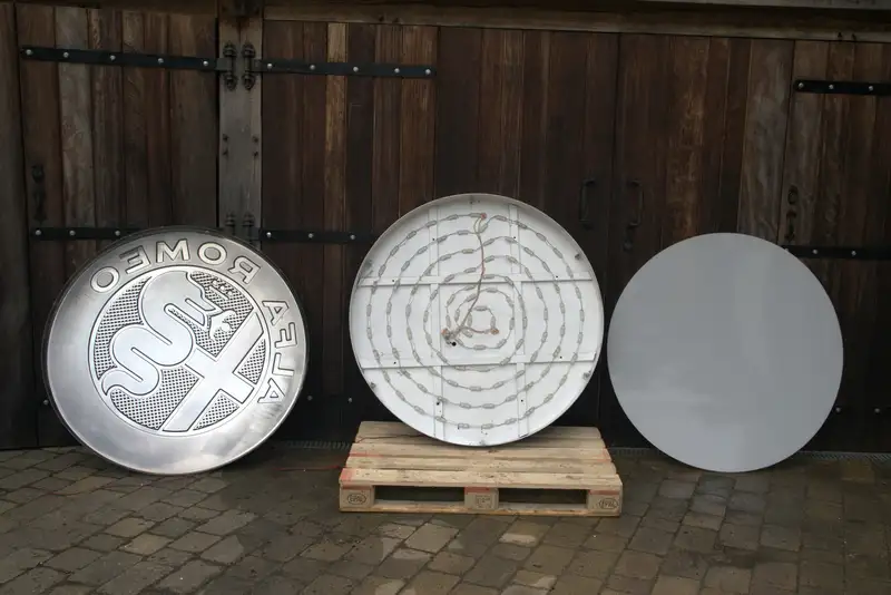 Alfa Romeo Large Illuminted Dealership Sign-Sold