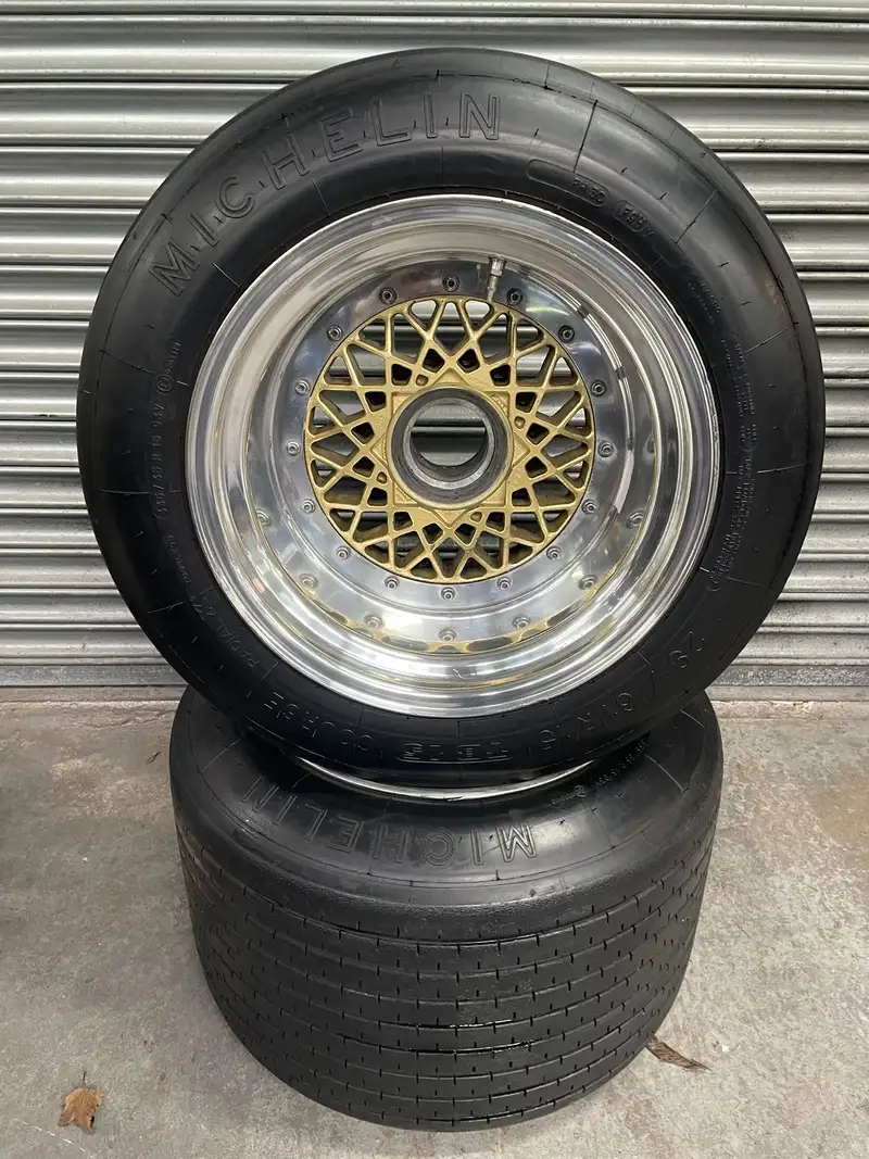 A Set of Four BBS Centrelock Split Rim Alloy Wheels for a Po-For Sale
