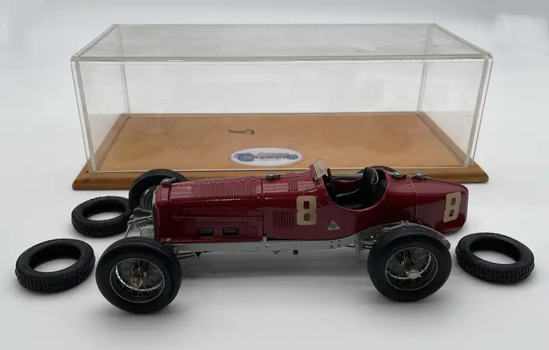 Casadio Alfa Romeo P3 Highly Detailed Model in Wooden-Based -For Sale