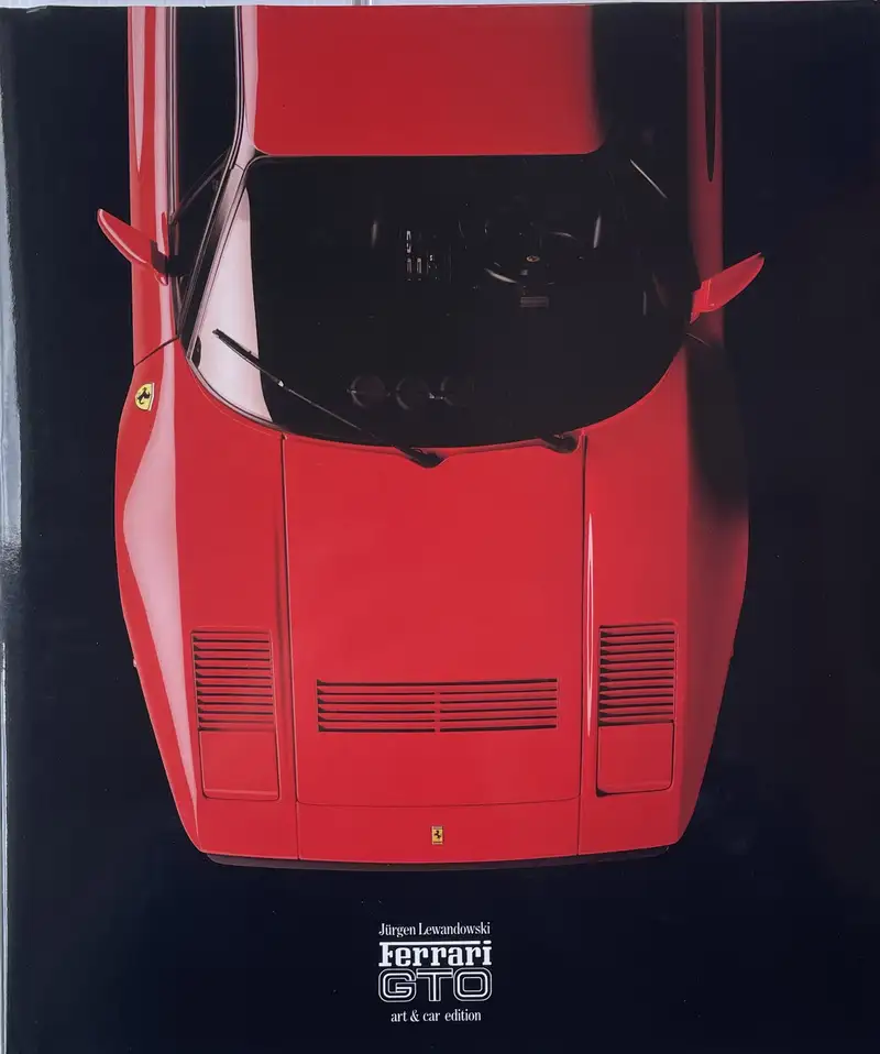Art and Car Ferrari GTO by Jurgen Lewandowski with Slipcase-For Sale