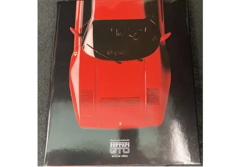Art and Car Ferrari GTO by Jurgen Lewandowski with Slipcase-For Sale
