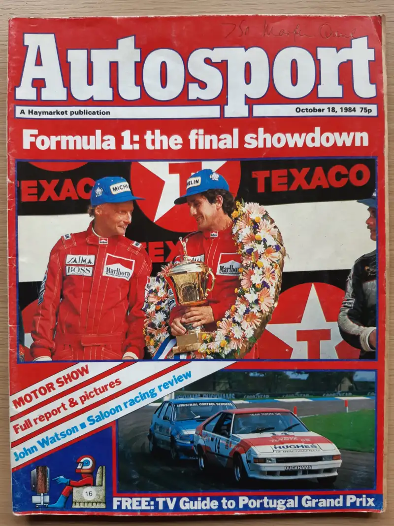 1985 Ex-Works 'Group A' Toyota Supra Raced by Barry Sheene-Sold