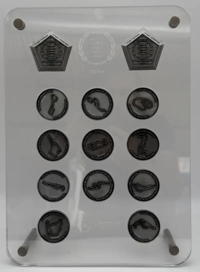 An Unrepeatable Collection of Mercedes-AMG Formula 1 Memento-For Sale