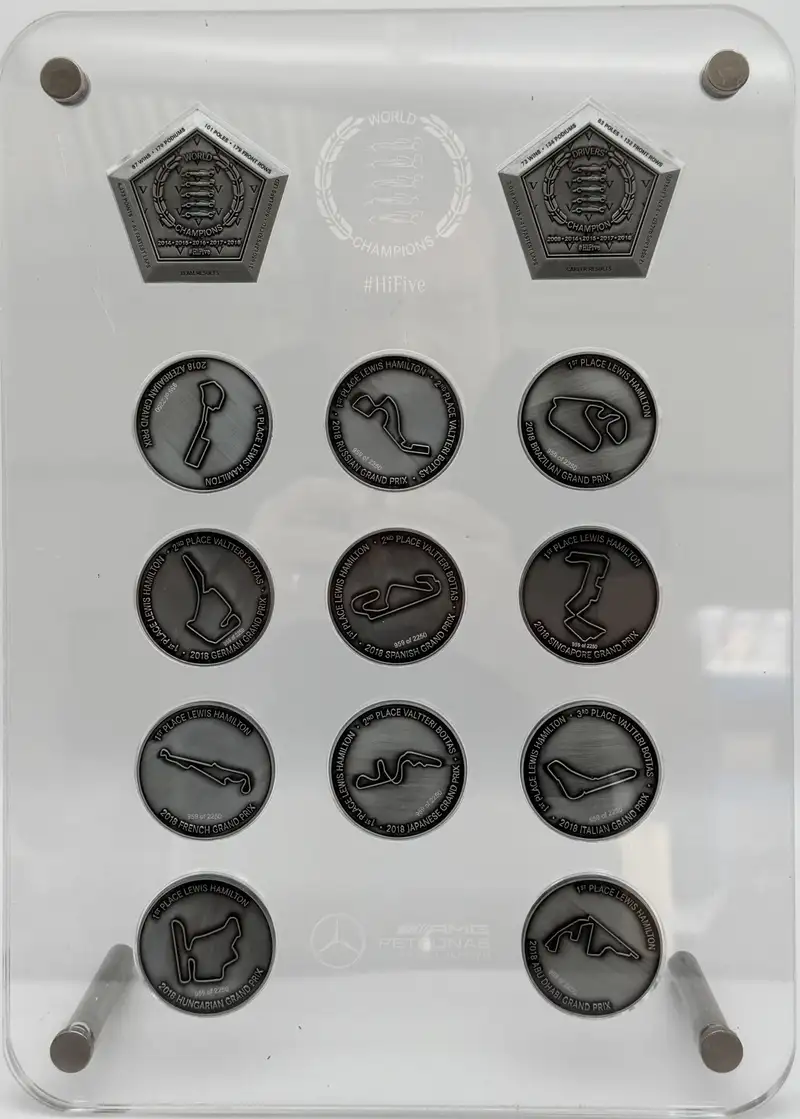 An Unrepeatable Collection of Mercedes-AMG Formula 1 Memento-For Sale