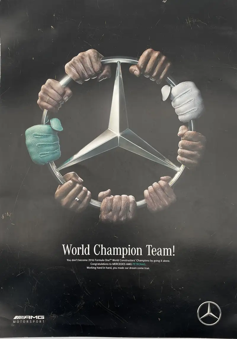 Eclectic Mix of Mercedes AMG Petronas Memerabila From a Seni-Sold