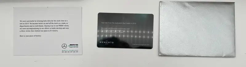 Eclectic Mix of Mercedes AMG Petronas Memerabila From a Seni-Sold