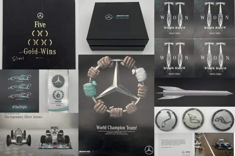 Eclectic Mix of Mercedes AMG Petronas Memerabila From a Seni-Sold