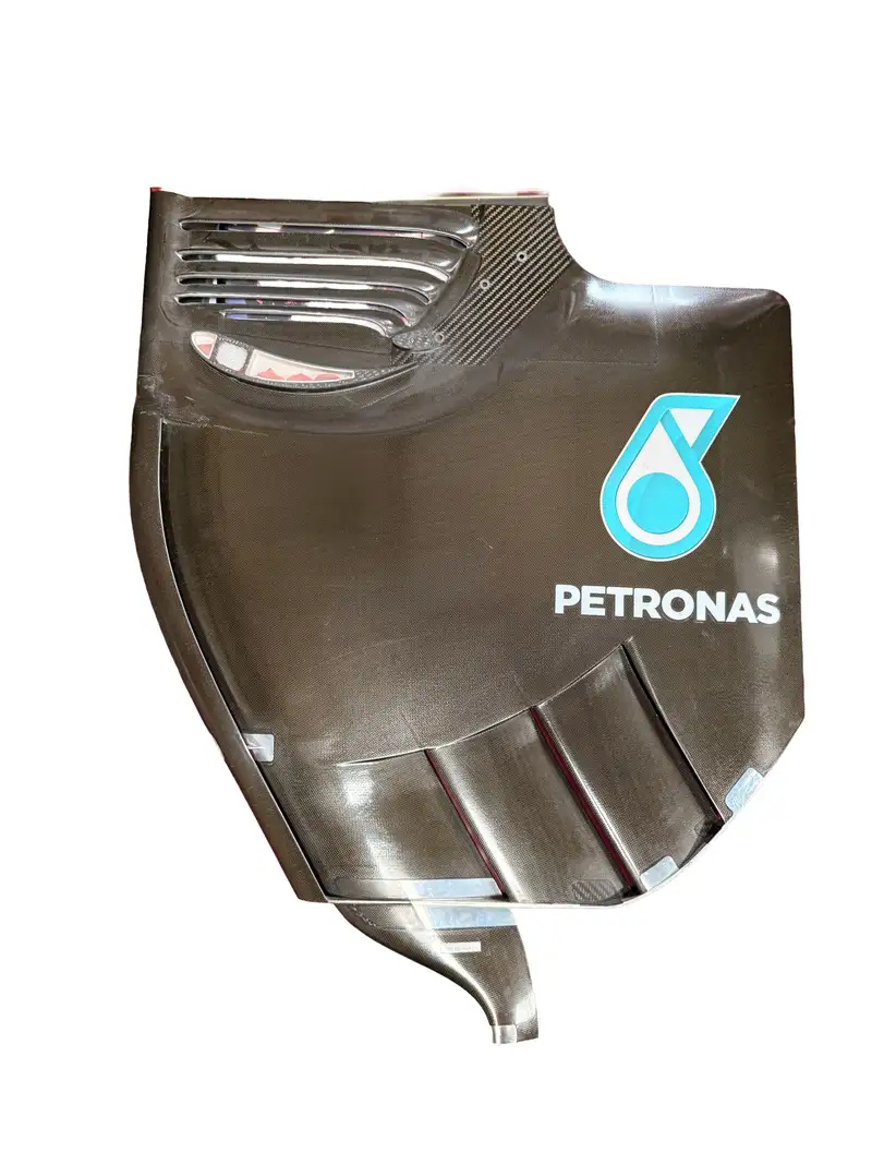 Mercedes-Benz AMG Petronas Multi-Signed 2015 Rear Wing End P-For Sale
