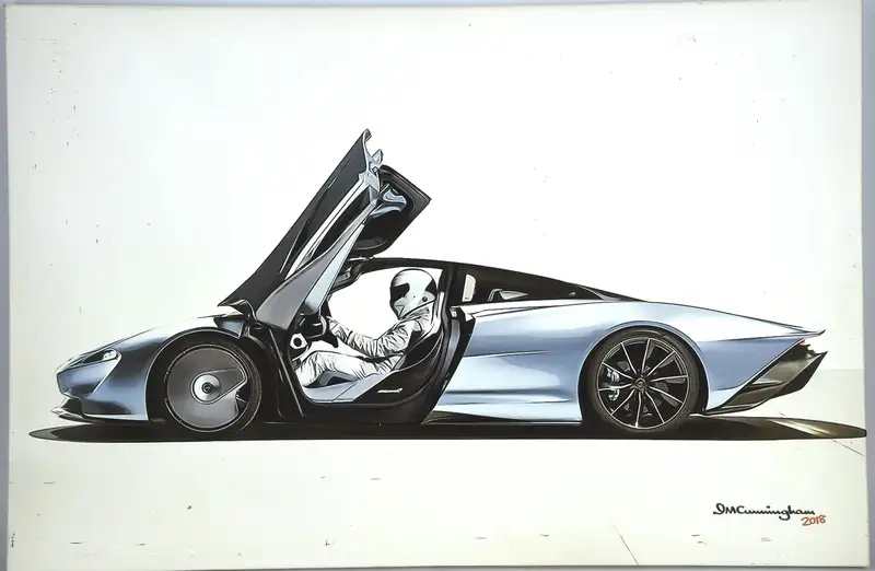 A Rare Full Set of Three Lalique Mclaren Sculptures Plus Fiv-For Sale
