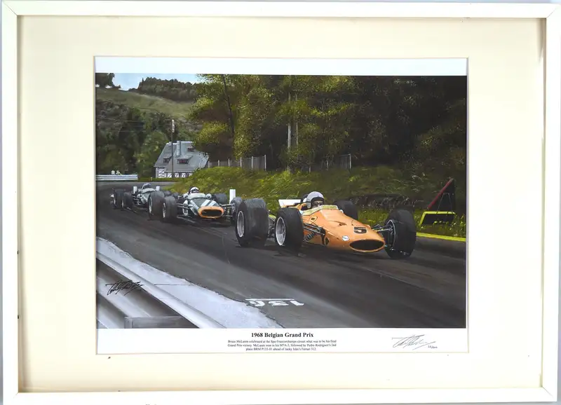 A Rare Full Set of Three Lalique Mclaren Sculptures Plus Fiv-For Sale