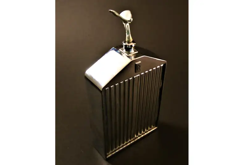 A Ruddspeed Rolls-Royce Decanter with Mascot-Sold