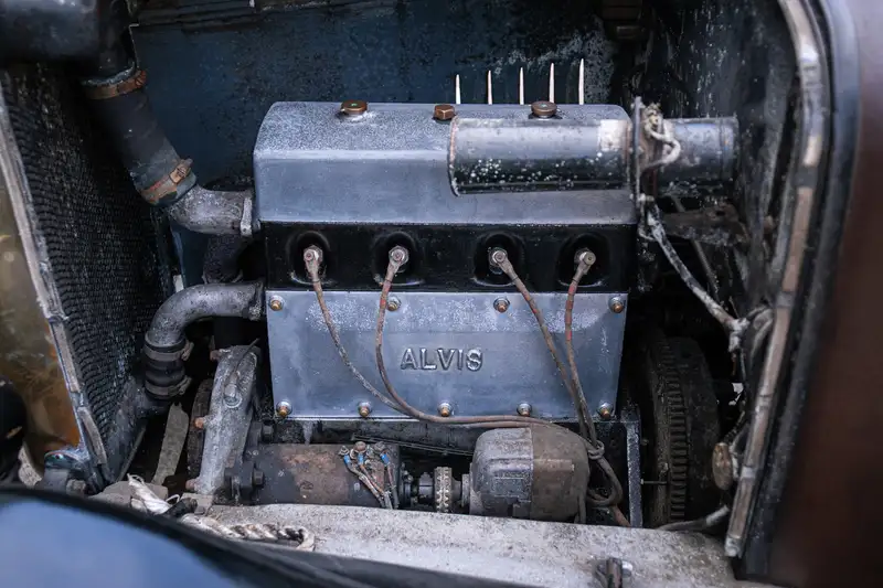 1927 Alvis TG 12/50  Alvista Fabric Saloon - Barn Find-For Sale