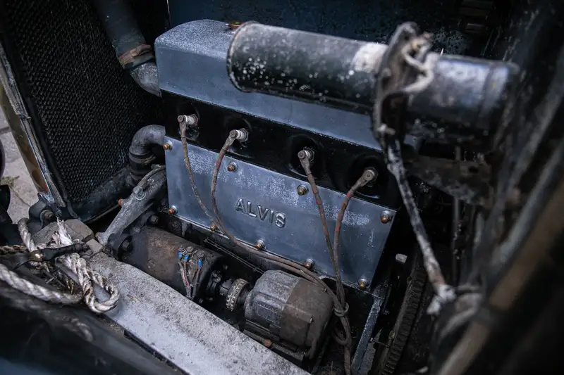 1927 Alvis TG 12/50  Alvista Fabric Saloon - Barn Find-For Sale