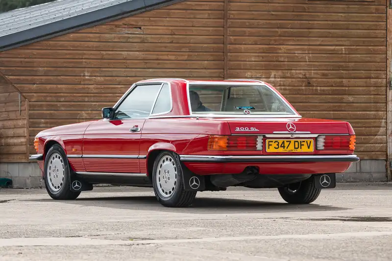 1989 Mercedes-Benz 300SL (R107) - 10,253 miles from new-Sold