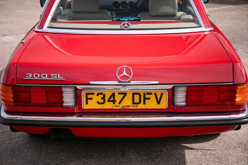 1989 Mercedes-Benz 300SL (R107) - 10,253 miles from new-Sold
