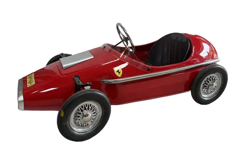 1960s Childs Ferrari Grand Prix Pedal Car by Tri-ang-Sold