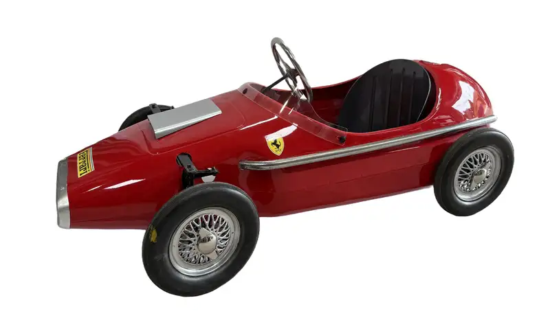 1960s Childs Ferrari Grand Prix Pedal Car by Tri-ang-Sold
