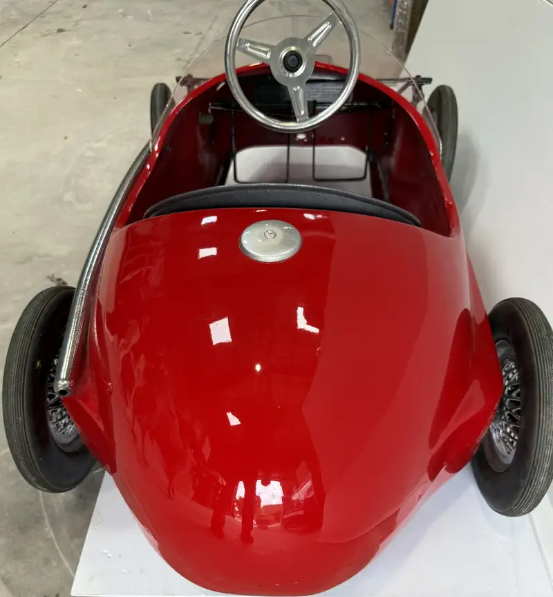 1960s Childs Ferrari Grand Prix Pedal Car by Tri-ang-Sold