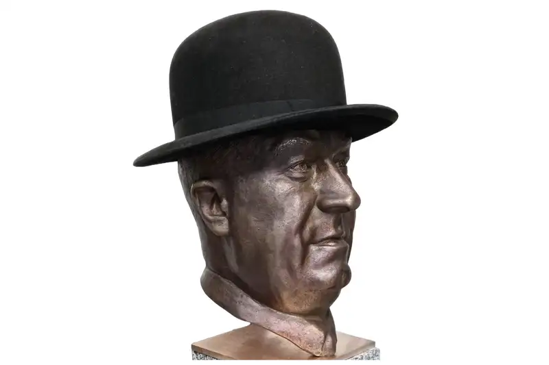 A Lifesize Bronze of Ettore Bugatti-For Sale
