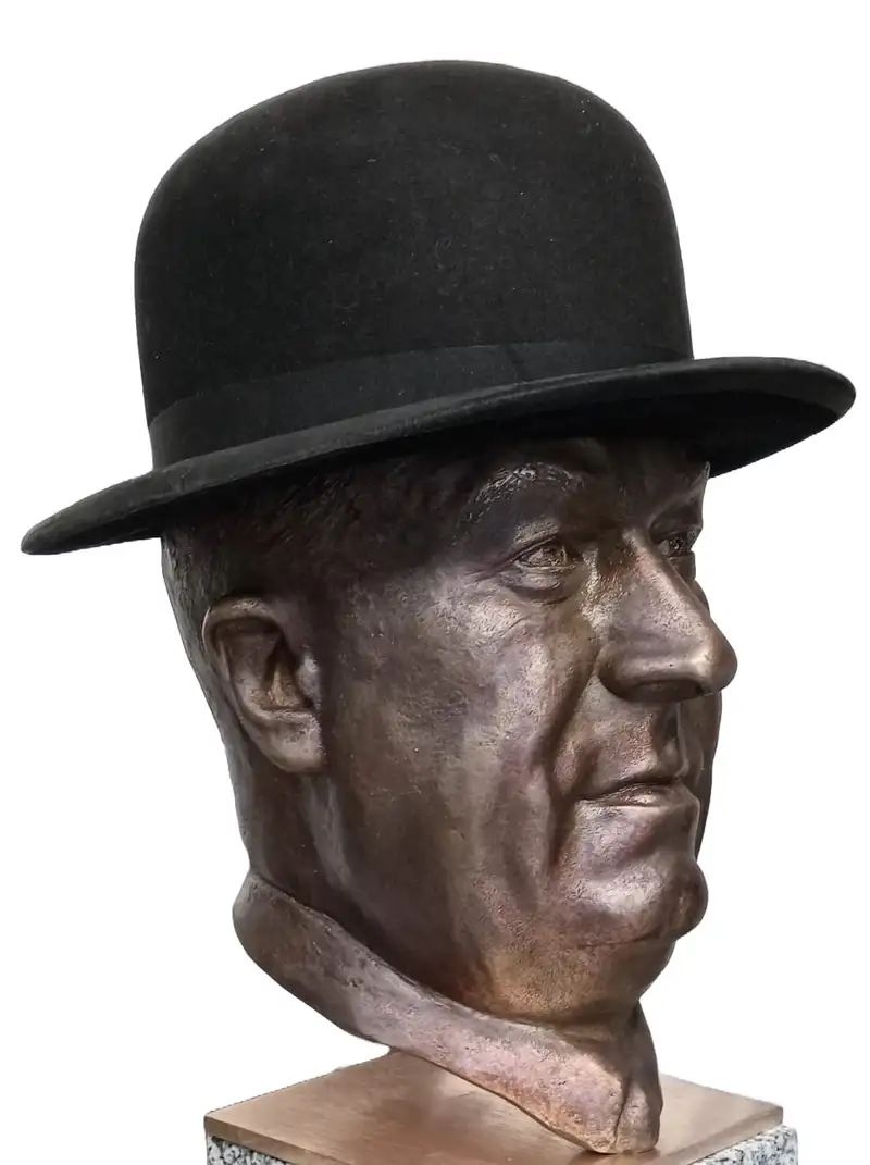 A Lifesize Bronze of Ettore Bugatti-For Sale