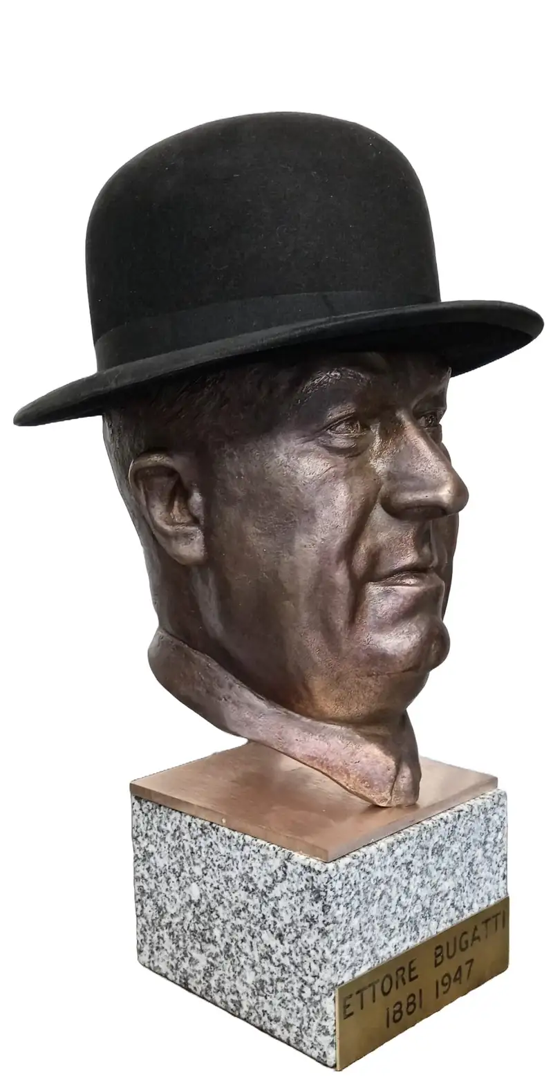 A Lifesize Bronze of Ettore Bugatti-For Sale