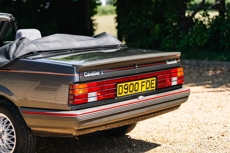 1986 Vauxhall Cavalier 1.8 Cabriolet-For Sale