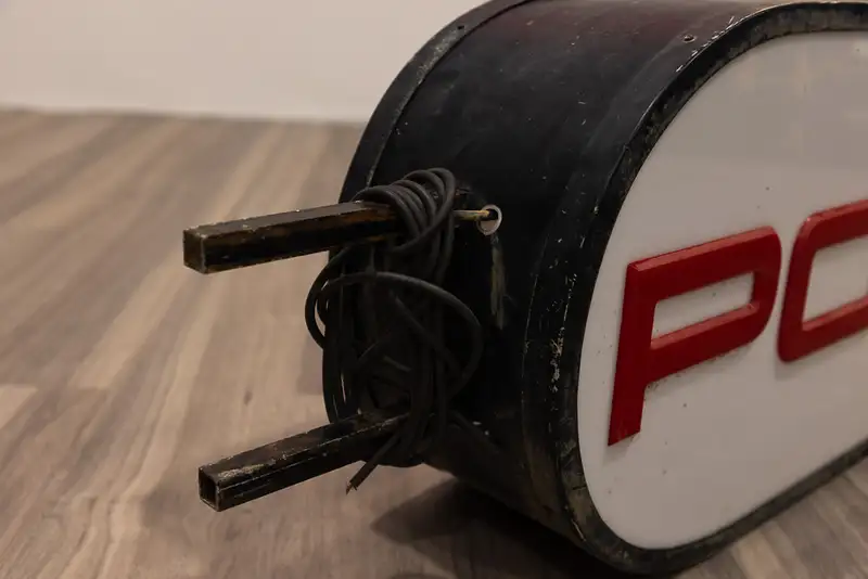 1960’s Original Porsche Illuminated Double Sided Dealership -Sold