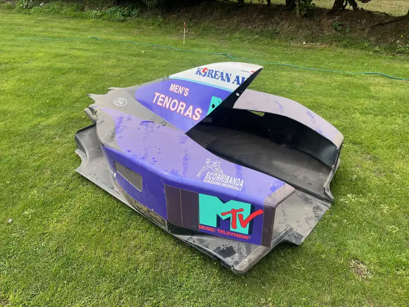 1995 Simtek S951 Formula 1 Car Bodywork, ex Jos Verstappen &-For Sale