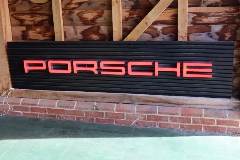 'Porsche' Style Dealership Sign -For Sale