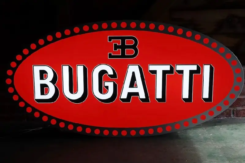 'Bugatti' Style Dealership Sign-For Sale