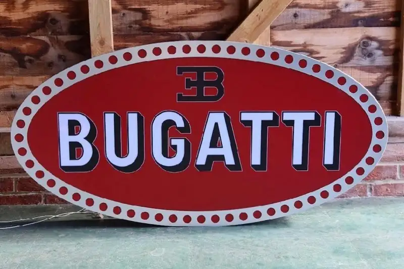 'Bugatti' Style Dealership Sign-For Sale