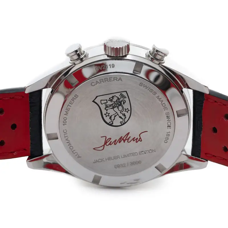 TAG Heuer Carrera Jack Heuer Limited Edition with Box and Pa-For Sale