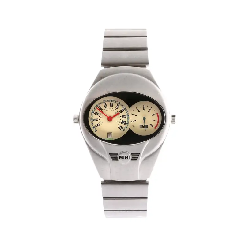 Mini Watch Twin Dial Styled on Speedometer and Rev Counter -For Sale