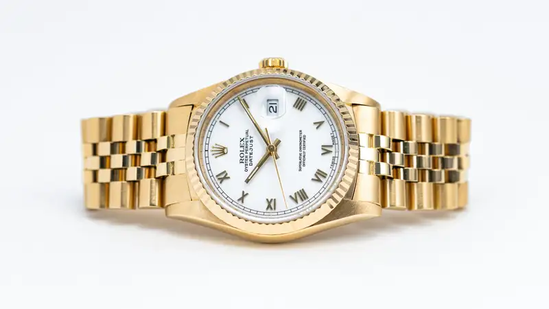 1991 Rolex Datejust 18ct 16248 Yellow Gold on Jubilee Bracel-Sold