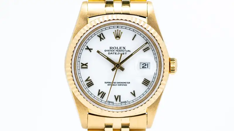 1991 Rolex Datejust 18ct 16248 Yellow Gold on Jubilee Bracel-Sold