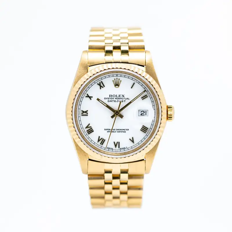1991 Rolex Datejust 18ct 16248 Yellow Gold on Jubilee Bracel-Sold