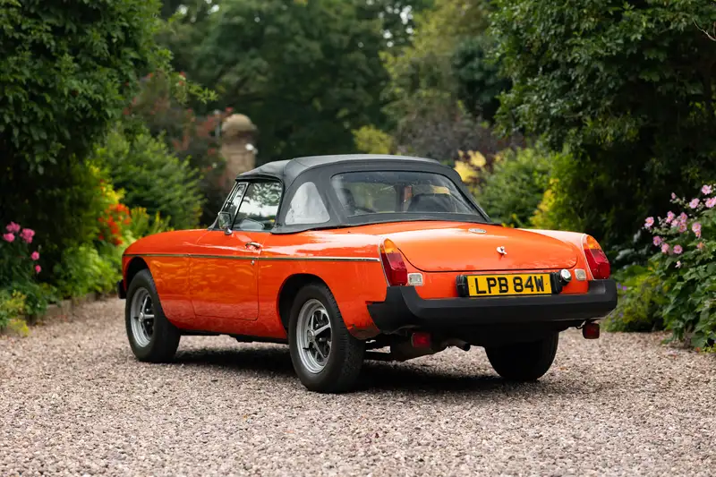 1980 MG B Roadster - 21,707 Miles-For Sale