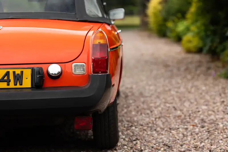 1980 MG B Roadster - 21,707 Miles-For Sale